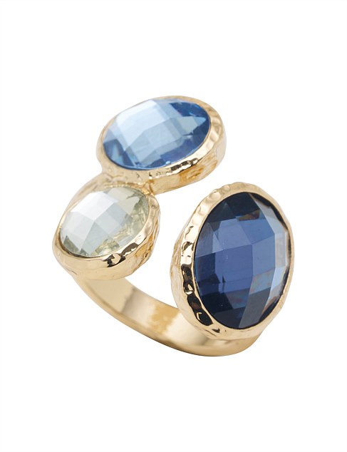 STONE TRIO RING