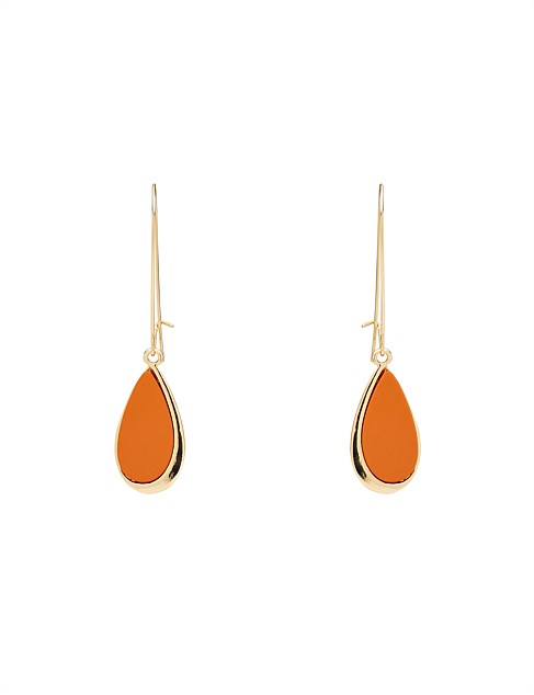 PATINA TEARDROP EARRINGS