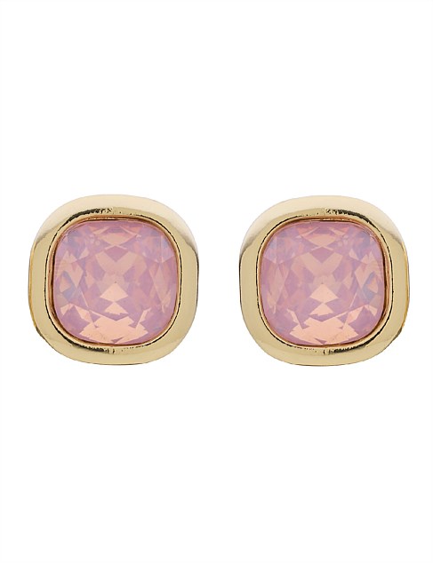 GLOW STONE CLIP EARRINGS