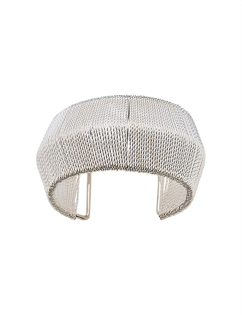 INTERTWINED FEATURE CUFF BRACELET