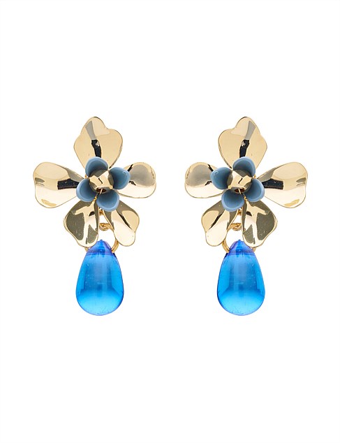 FLORAL GLAZE EARRINGS