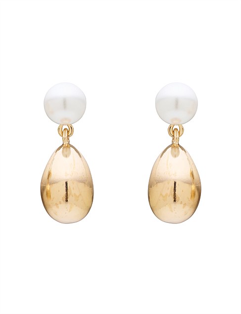 LULU PEARL DROP EARRINGS