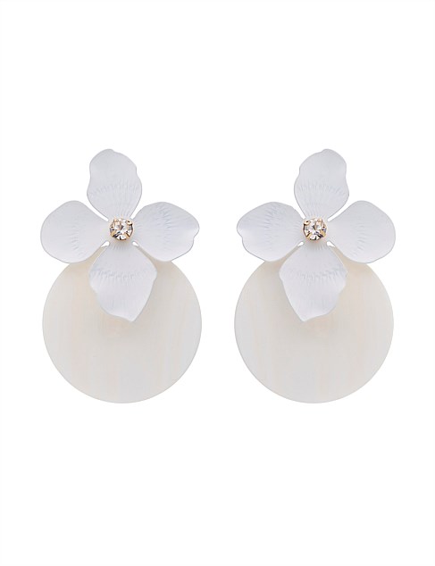 JASMINE SHELL EARRINGS