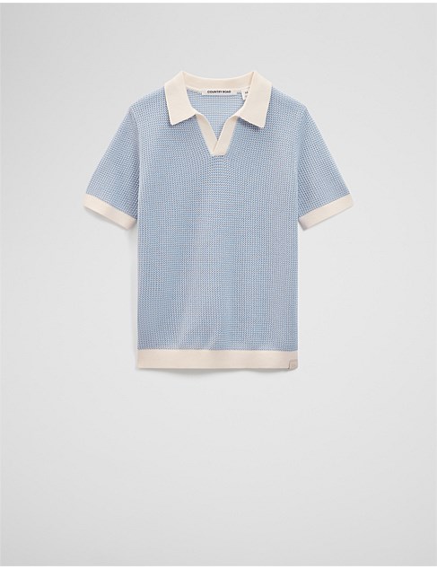 Organically Grown Cotton Knitted Polo