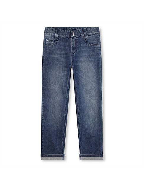 Adjustable Waist Denim Trouser (6 Yrs - 12 Yrs)