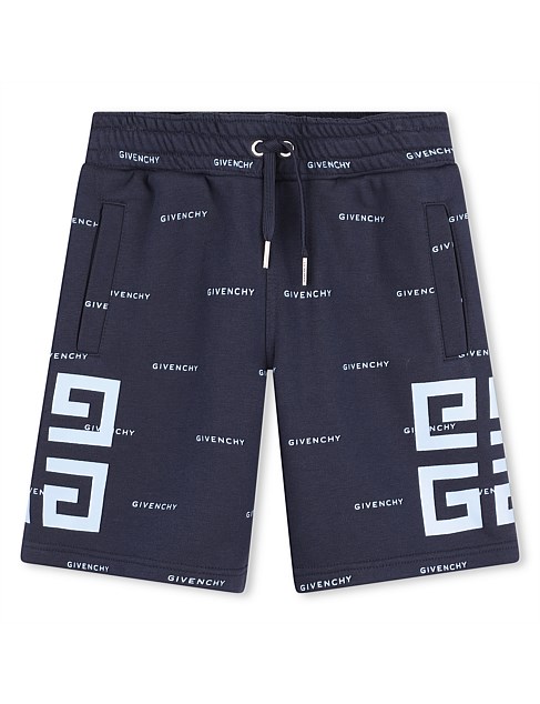 BERMUDA SHORTS W/ LOGO PRINT (6 Yrs - 12 Yrs)