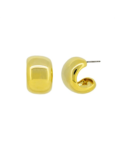 ANNMARIE CHUBBY HALF HOOP EARRINGS