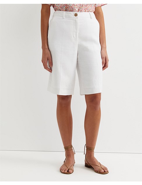 FREYA BERMUDA LINEN SHORT