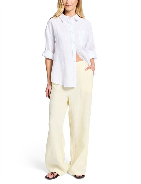 LINEN RELAXED TROUSER