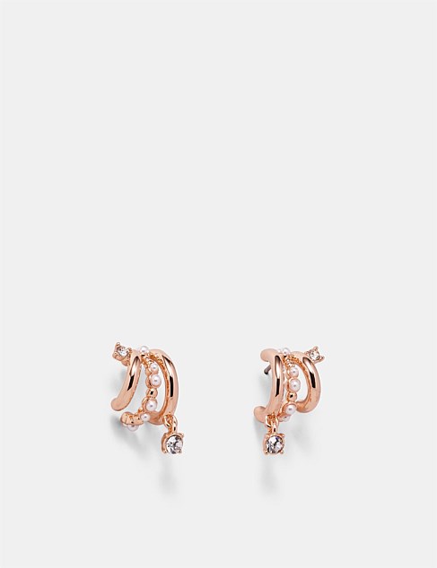 Illusion Hoop Earrings