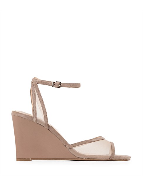 SHANTEL90 MESH SANDAL ON WEDGE