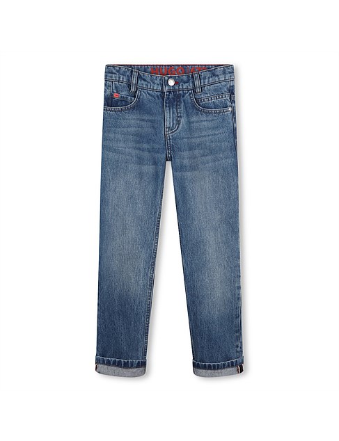 DENIM TROUSERS (6-12)