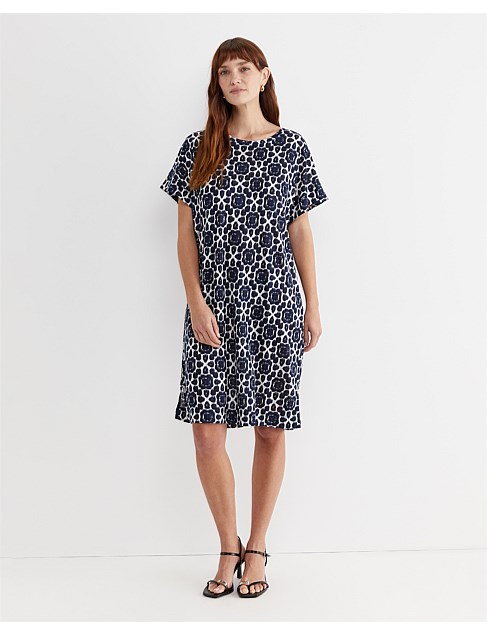 PERRY LINEN DRESS