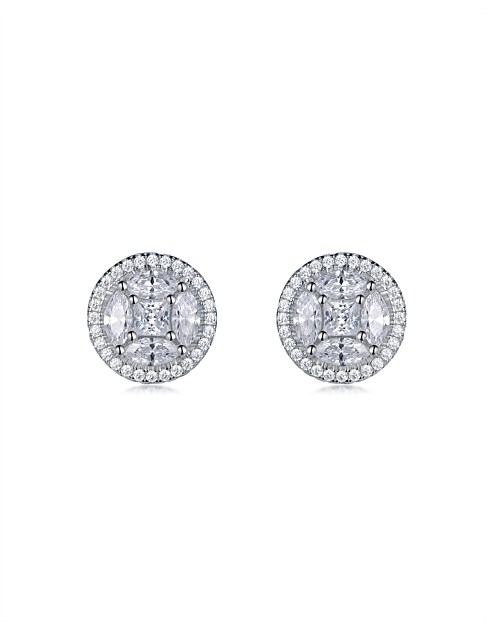 ELIZABETH CLUSTER STUD EARRINGS