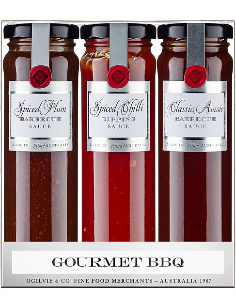 GOURMET BBQ SAUCE TRIO SET