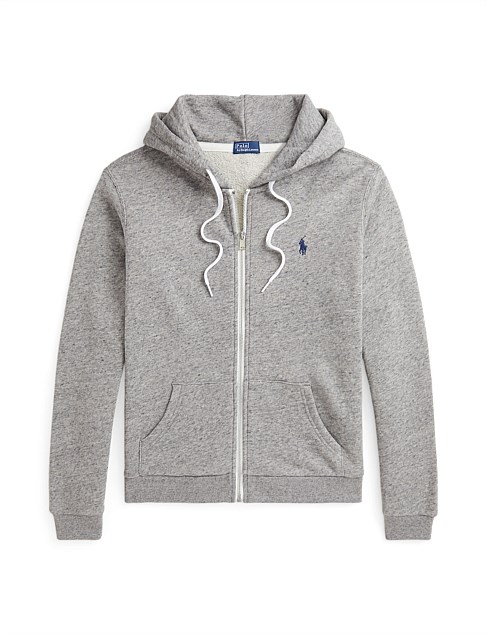 COTTON FLEECE FULL-ZIP HOODIE