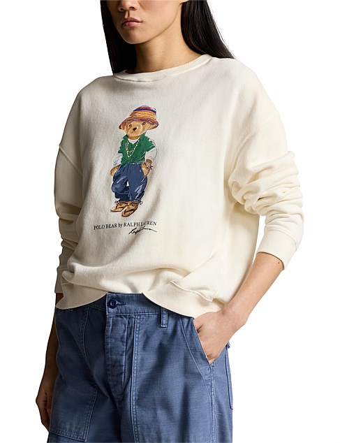 POLO BEAR LIGHTWEIGHT FLEECE CREWNECK