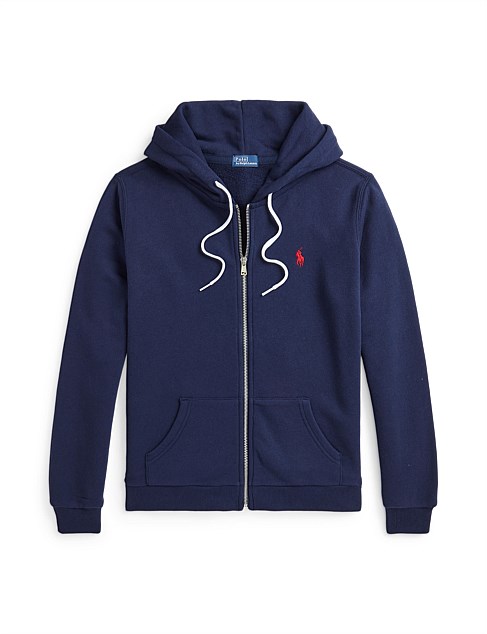 COTTON FLEECE FULL-ZIP HOODIE