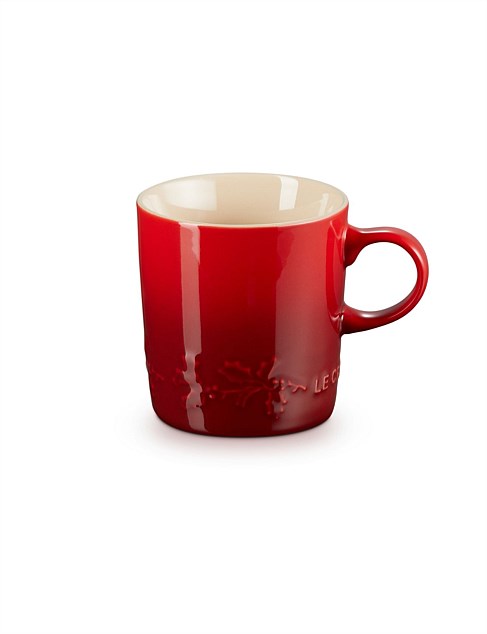 HOLLY COFFEE MUG 350ML CERISE