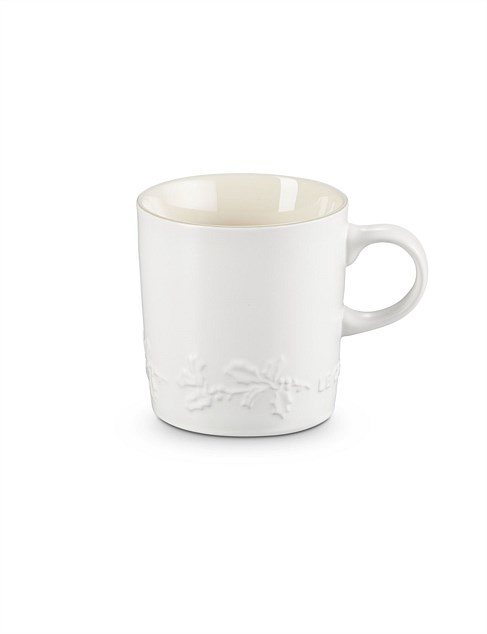 HOLLY COFFEE MUG 350ML COTTON