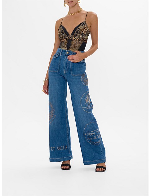 JENNA SOUL SEEKER HIGH WAISTED FLARE