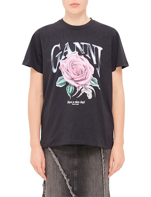 Basic Jersey Rose Relaxed T-shirt