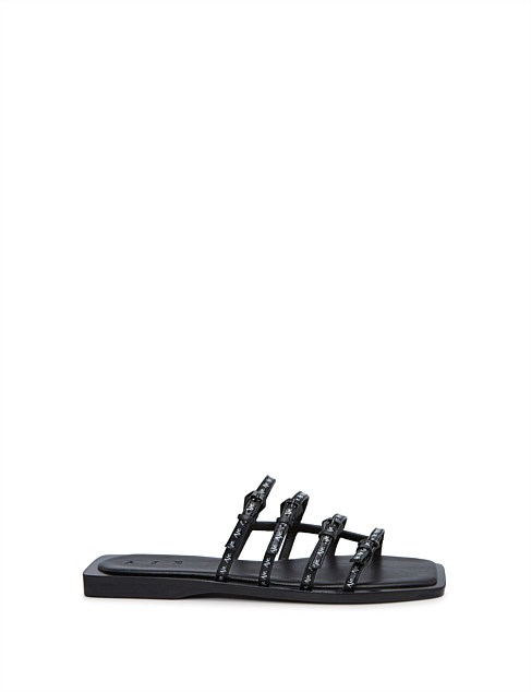 Layla Strappy Buckle Slide