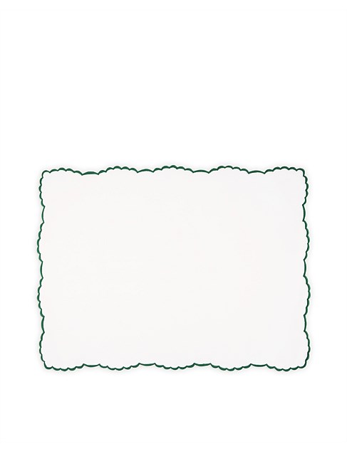 ALLEGRA PLACEMAT 38X50CM SET OF 2 GREEN