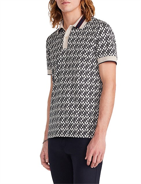 MONOGRAM JACQUARD POLO