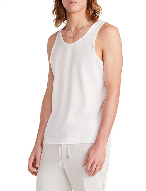 MERCERISED COTTON TANK