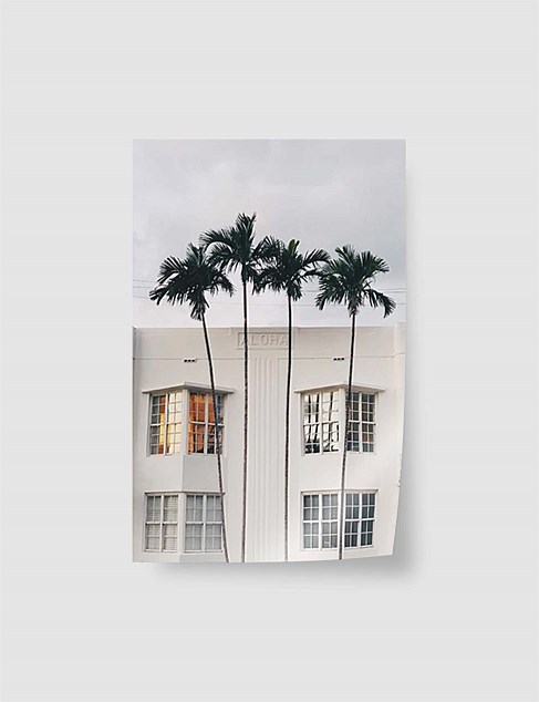 Miami Shops A3 Unframed Print