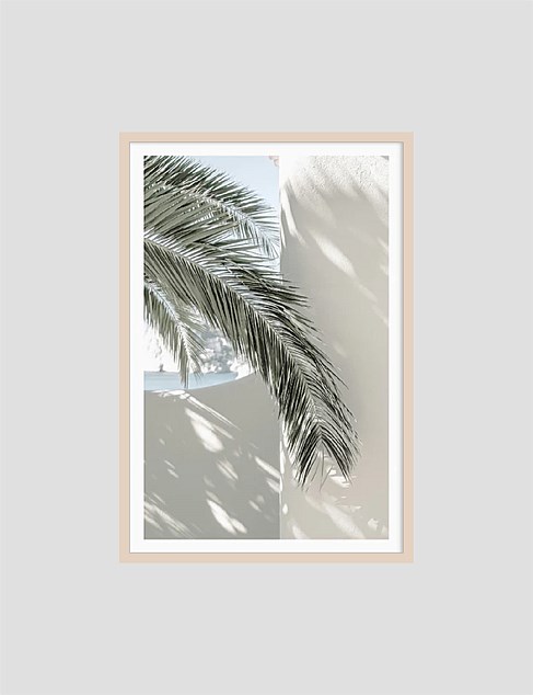 Coastal Palm A3 Framed Print