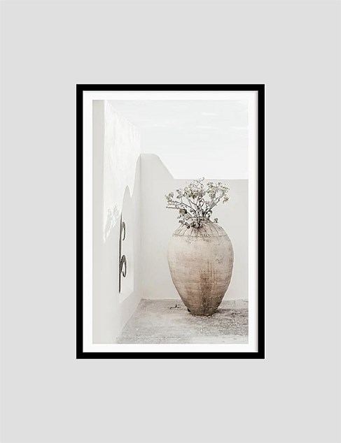 Coastal Urn A4 Framed Print