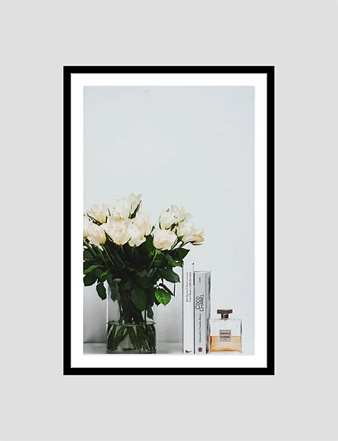 Fashion Flowers 50 x 70 Framed Print