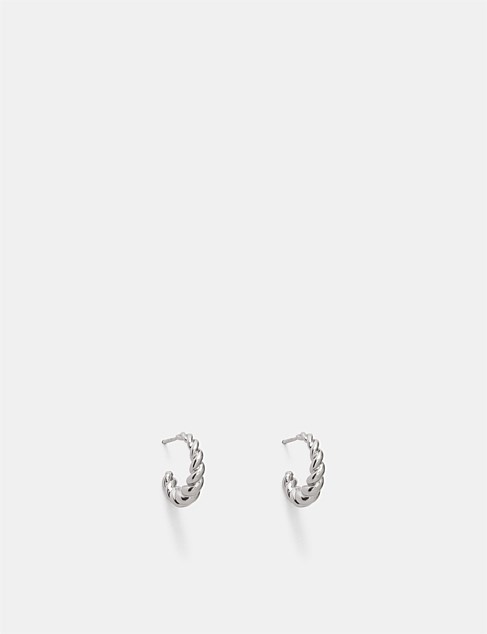 Croissant Hoop Earrings