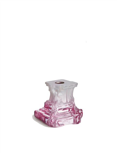 ROCKY BAROQUE CANDLESTICK SPICY ROSE 95 MM