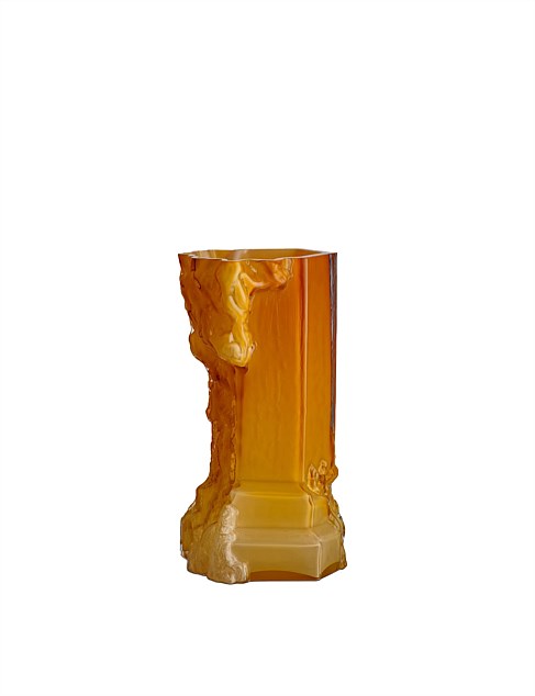 ROCKY BAROQUE VASE HONEY 350MM