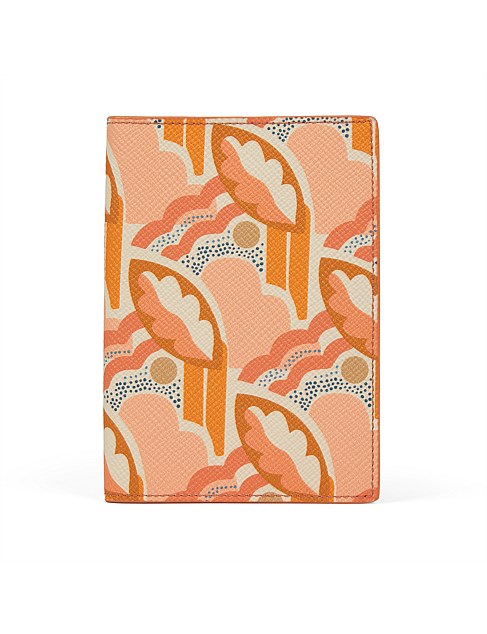 Panama Passport Cover Leaf Print