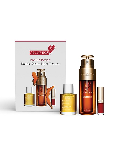 Clarins Double Serum Light Icon Set