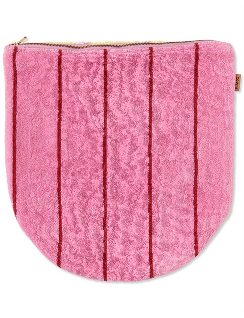 Stripe Terry Toiletry Pouch