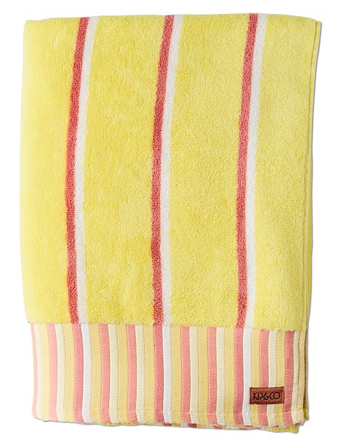 Stripe Terry Beach Towel