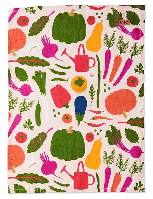 Kip & Co x Stephanie Alexander Linen Tea Towel