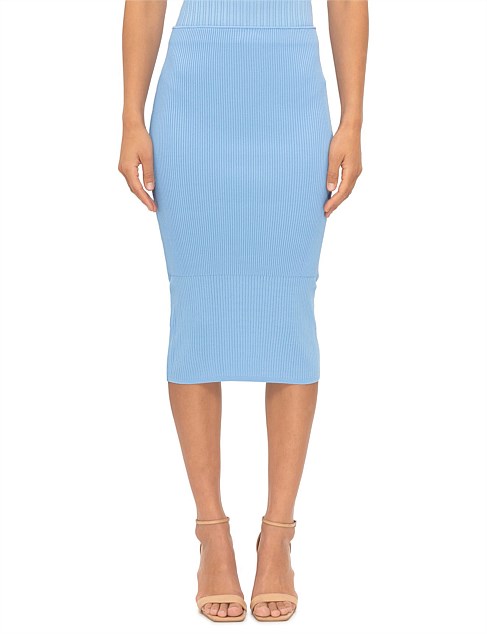 THE ZELDA MINI SKIRT - ICE BLUE