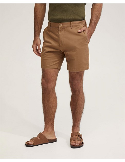 TOM COTTON STRETCH SHORTS