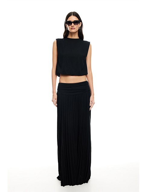 FIELD OF DREAMS MAXI SKIRT