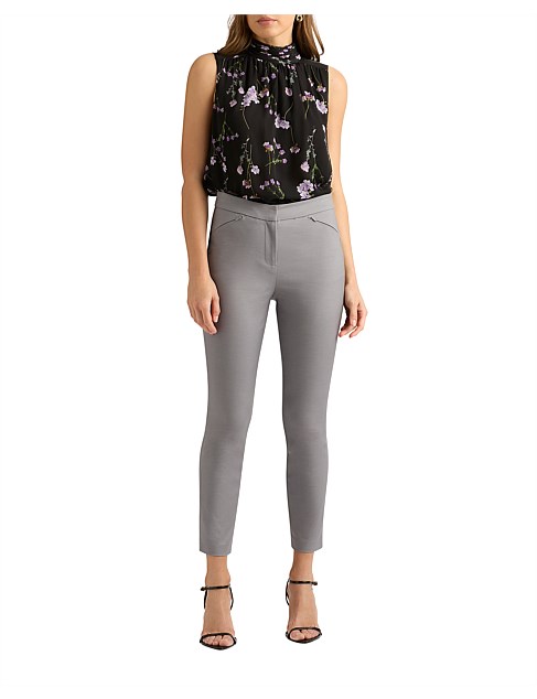 SARAH COMPACT COTTON PANT