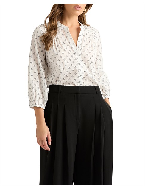 THEO COTTON BLOUSE