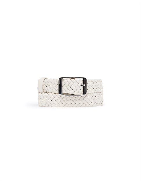 YOKI WOVEN LEATHER BELT