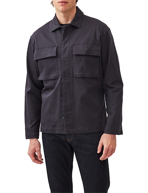 MOTION LONG SLEEVE SHIRT - NAVY