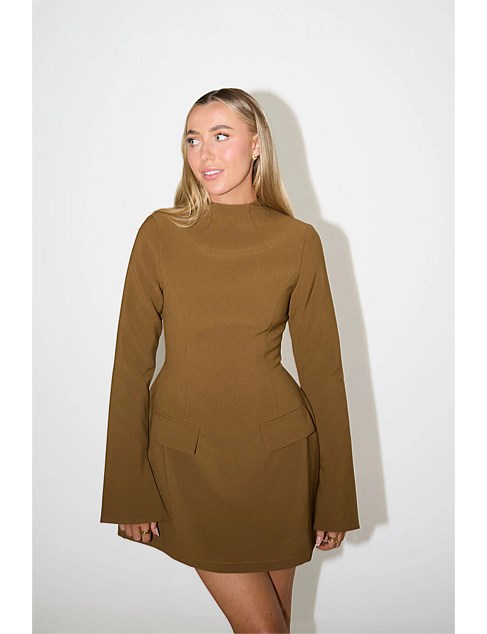 The Ultimate Muse Split Sleeve Mini Dress